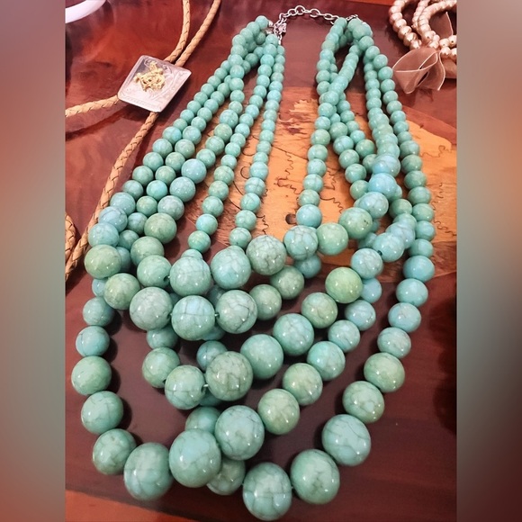 Jewelry Lot for a Fashionista. Necklaces, Bangles, and bracelets. - Picture 2 of 11